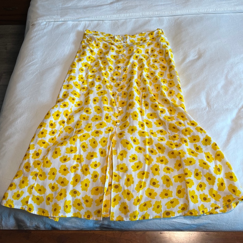 Faithfull the Brand Floral Skirt